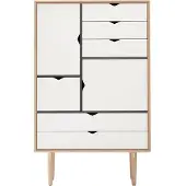 Andersen Furniture S5 Schrank Eiche/ Weiß