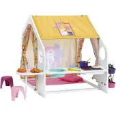 Baby Born Puppenhaus, Weekend Haus mit Licht - und Soundfunktion + Zubehör