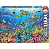 Sonstige Verlage Educa - Unterwasserwelt 1000 Teile Puzzle