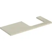 Geberit 505325004 ONE WT-Platte, Ausschnitt re, für AWT
