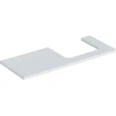 Geberit ONE Waschtischplatte, Ausschnitt rechts, 120x3x47 cm, 505.325.00.2