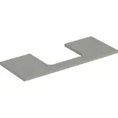 Geberit 505285007 ONE WT-Platte, Ausschnitt mi. für AWT