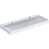 Geberit Waschtisch One 120x48cm, HL li + re, o. ÜL, we. K-Tect