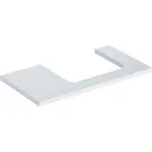 Geberit 505323001 ONE WT-Platte, Ausschnitt re, für AWT