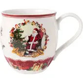 Villeroy & Boch Becher "Jumbobecher "Santa" Toy's Fantasy 380 ml bunt", bunt, 1 tlg., Porzellan, Trinkgefäße, Becher