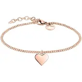 Tamaris Charming bronze bead bracelet made of steel TJ-0045-B-17 (L)