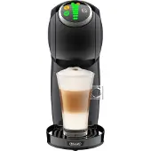 De'Longhi De’Longhi Genio Plus, Espressomaschine, 0,8 l, Kaffeekapsel, 1460 W, Schwarz, Rot
