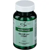 11 A Nutritheke GmbH Kalium 200 Citrat, 60 St KAP