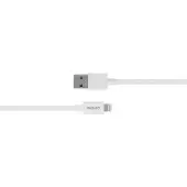 Deltaco IPLH-403 USB cable USB 2.0 USB A Lightning White
