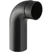 Geberit Pe Bogen 365051161 DN 70, 88,5Grad, mit langem Schenkel, PE-HD