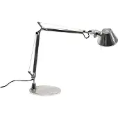 Artemide Tolomeo Micro Tavolo Tischleuchte mit Fuß-Aluminium poliert