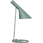 Louis Poulsen Tischlampe AJ, blau, für Schlafzimmer, Metall, Design, Tischlampe