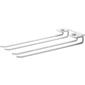 String System Hängesystem für Weingläser Weiß 30 cm 2er Set