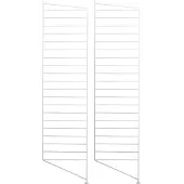 String - Bodenleiter für (Works) Regal 115 x 30 cm (2er-Set), weiß