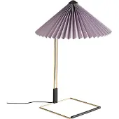 HAY Matin Tischleuchte L Lavender - , Matin 380, dimmbar, Violett, für Wohnzimmer, Metall, Design