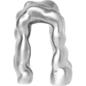 Ferm Living - Morf Sculpture Brushed Aluminium