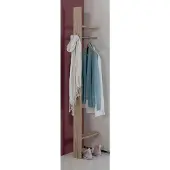 Wimex Garderobenpaneel Cariba ¦ holzfarben ¦ Maße (cm): B: 32 H: 179 T: 12.0