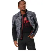 Rekurv E-11.03 Textiljacke Herren grau, 48