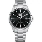 Citizen Uhr NH8391-51EE Herrenuhr Edelstahl Automatik Schwarz