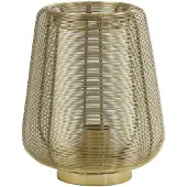 Present Time Licht & Wohnen - Tischleuchte ADETA - Ø22x26cm - Gold