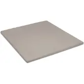 Cinderella Topper Spannbettlaken Taupe (Satin)-200 x 200 cm