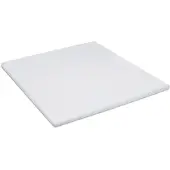 Cinderella Topper Spannbettlaken Hellgrau (Satin)-180 x 220 cm