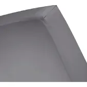 Cinderella Boxspring / Wasserbett Spannbettlaken Anthrazit (Baumwolle)-90 x 200 cm