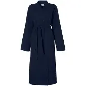 Seahorse Bademantel Waffle Kimono Indigo-L