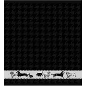 DDDDD Küchenhandtuch Saar Black (Set von 6)