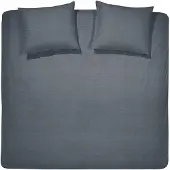 Cinderella Bettbezug Lyn - Baumwolle - 260x200/220 cm - Anthracite