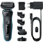Braun Series 5 51-M4500cs - Folienschaber - Schwarz - Blau - Tasten - LED - Ladend - Leistung - Wechselstrom/Batterie