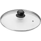 Ibili 30cm Glasdeckel mit Dampfventil - Hitzebeständig, Spülmaschinenfest