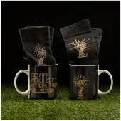 Paladone FIFA Mug and Socks Black and Gold