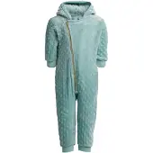 Petite Chérie Nour Fleece-Overall, Blue Surf, 80