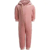 Petite Chérie Nour Fleece-Overall, Mellow Rose, 80