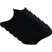 Tommy Hilfiger Sneakersocken "TH MEN SNEAKER 6P ECOM", Herren, Gr. 39-42, schwarz, Baumwollmischung, unifarben, elastisch, Socken Sneakersocken, mit gekämmter Baumwolle, Topseller