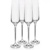Salt & pepper Sektgläser Mystique Transparent 190 ml (4er Set)