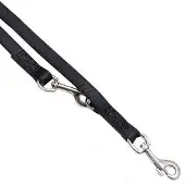 Kerbl VEGAS Führleine schwarz 18mm 200cm, genäht