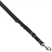 Kerbl VEGAS Führleine schwarz, 22 mm 240 cm, genäht, ausschnallbar