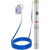 Usorteret Tiefbrunnenpumpe STAL 1500 W 10800 l/h bis 54 m
