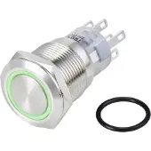 TRU COMPONENTS Drucktaster Serie LAS1-AGQ-22ZE LED 24 V