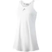 Head Tenniskleid Club 22 White Damen-XXL