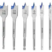 Irwin wierto opatkowe kpl. 6szt. blaue Rille 4x 10, 13, 16, 19, 22, 25 mm