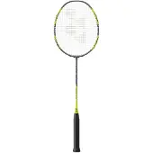 Yonex Badmintonschläger ARC Saber 7 Tour (ausgewogen, mittel) grau/gelb- unbesaitet -