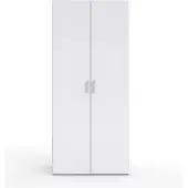 Ebuy24 Spell Kleiderschrank B 2 Türen. Weiss.