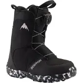 Burton - Snowboardboots - Grom Boa Black aus Wolle - Kindergröße 28 - schwarz