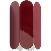 HAY Arcs Sconce Wandleuchte Hardwired Auburn Red - , Rot, für Wohnzimmer, Metall