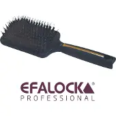Efalock Professional Paddelbürste LONG HAIR EXTENSION BRUSH schwarz-gold