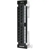 Intellinet 12-Port Cat6 Patchpanel zur Wandmontage, UTP - Patch Panel