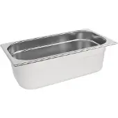 Vogue GN-Behälter Edelstahl 10cm GN1/3